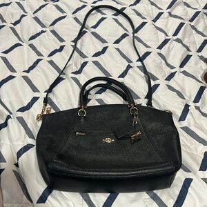 Coach two way shoulder bag